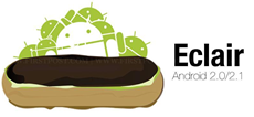 simbol Android versi Eclair