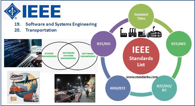 Daftar Standar IEEE Software and Systems Engineering, Transportation