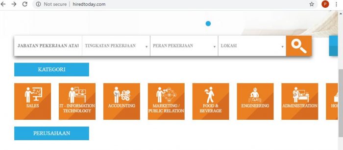 halaman utama hiredtoday.com