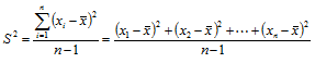 Varians (Variance)
